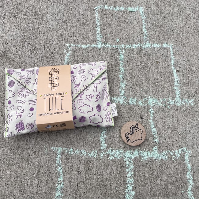 TWEE Hopscotch Activity Kit - Cabbagetown Park - Purple - Bubbles/Chalk - 2