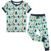 Pirate's Life Bamboo Short Sleeve Kids Pajama Pants Set - Pajamas - 1 - thumbnail