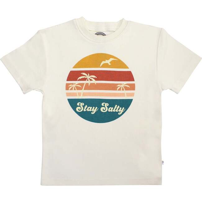 Stay Salty Cotton Toddler Short Sleeve Shirt