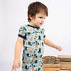 Pirate's Life Bamboo Short Sleeve Kids Pajama Pants Set - Pajamas - 2