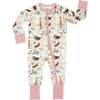 Making Waves Mermaids Bamboo Convertible Baby Pajama - Pajamas - 1 - thumbnail