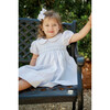 Kelli Windowpane Dress, Woodford Blue - Dresses - 2