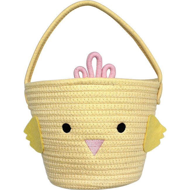 Lucy's Room Yellow Chick Rope Easter Basket