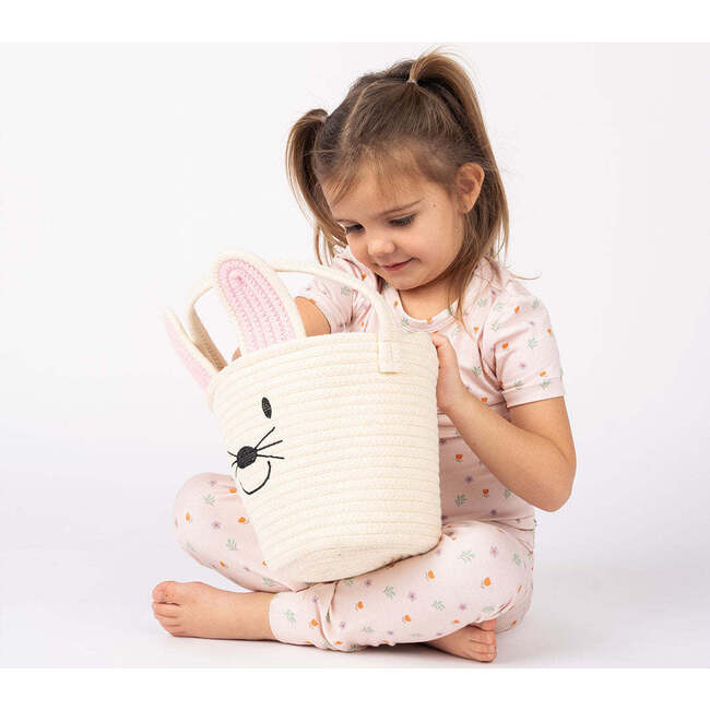 Lucy's Room Cream Bunny Rope Easter Basket - Easter Baskets - 2