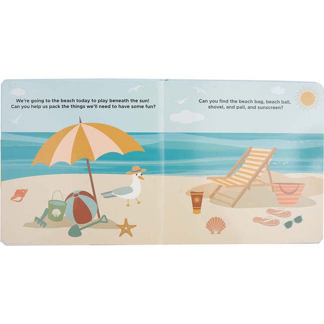 Lucy's Room Beach Day Board Book - Books - 3