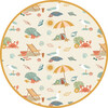 Beach Day and Coral Stripes Reversible Bucket Hat - Hats - 4