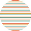 Beach Day and Coral Stripes Reversible Bucket Hat - Hats - 5