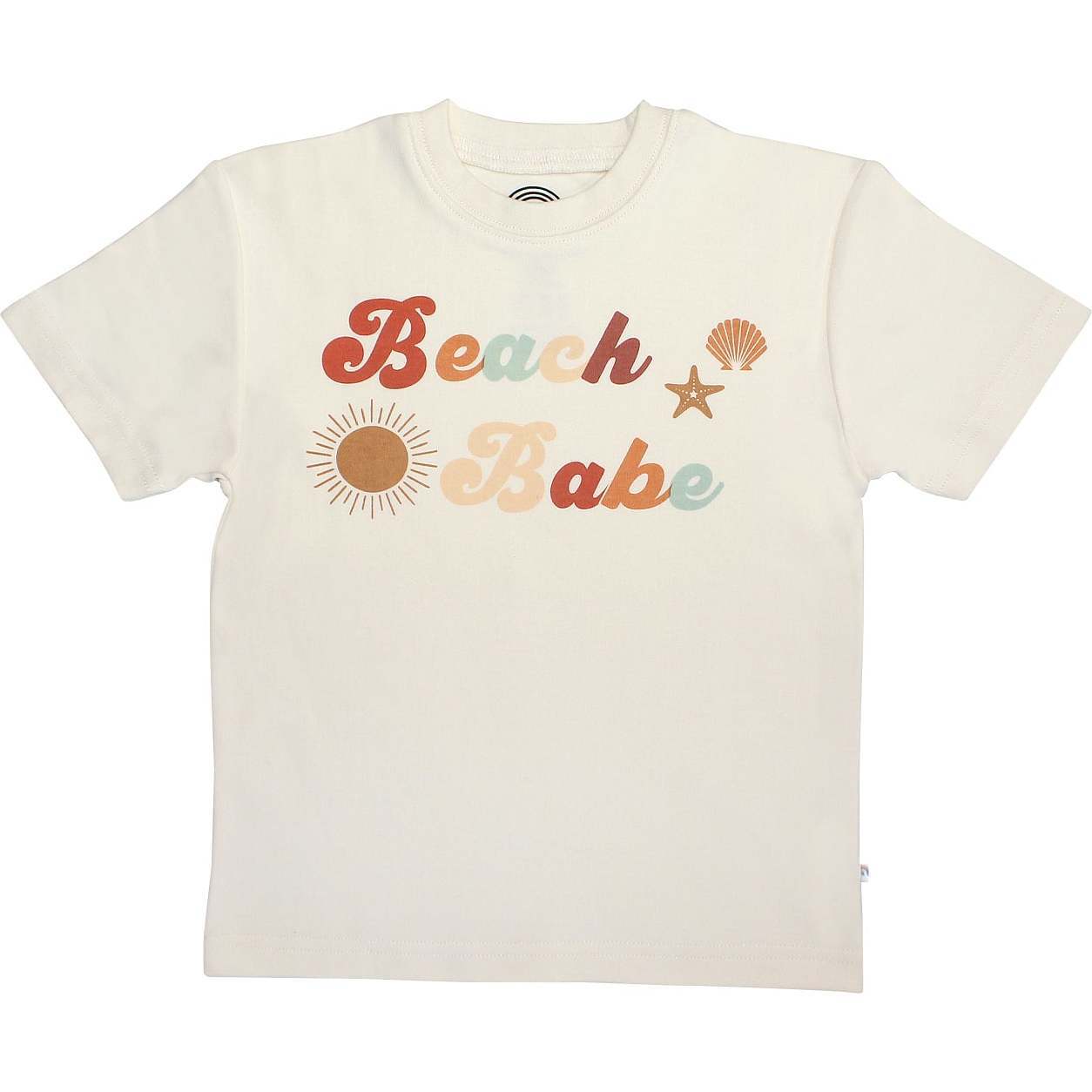 Beach Babe Cotton Toddler Short Sleeve Shirt - T-Shirts - 1