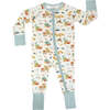 Beach Day Bamboo Convertible Baby Pajama - Pajamas - 1 - thumbnail