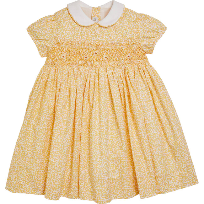 Shirley Dress Yellow Minifloral