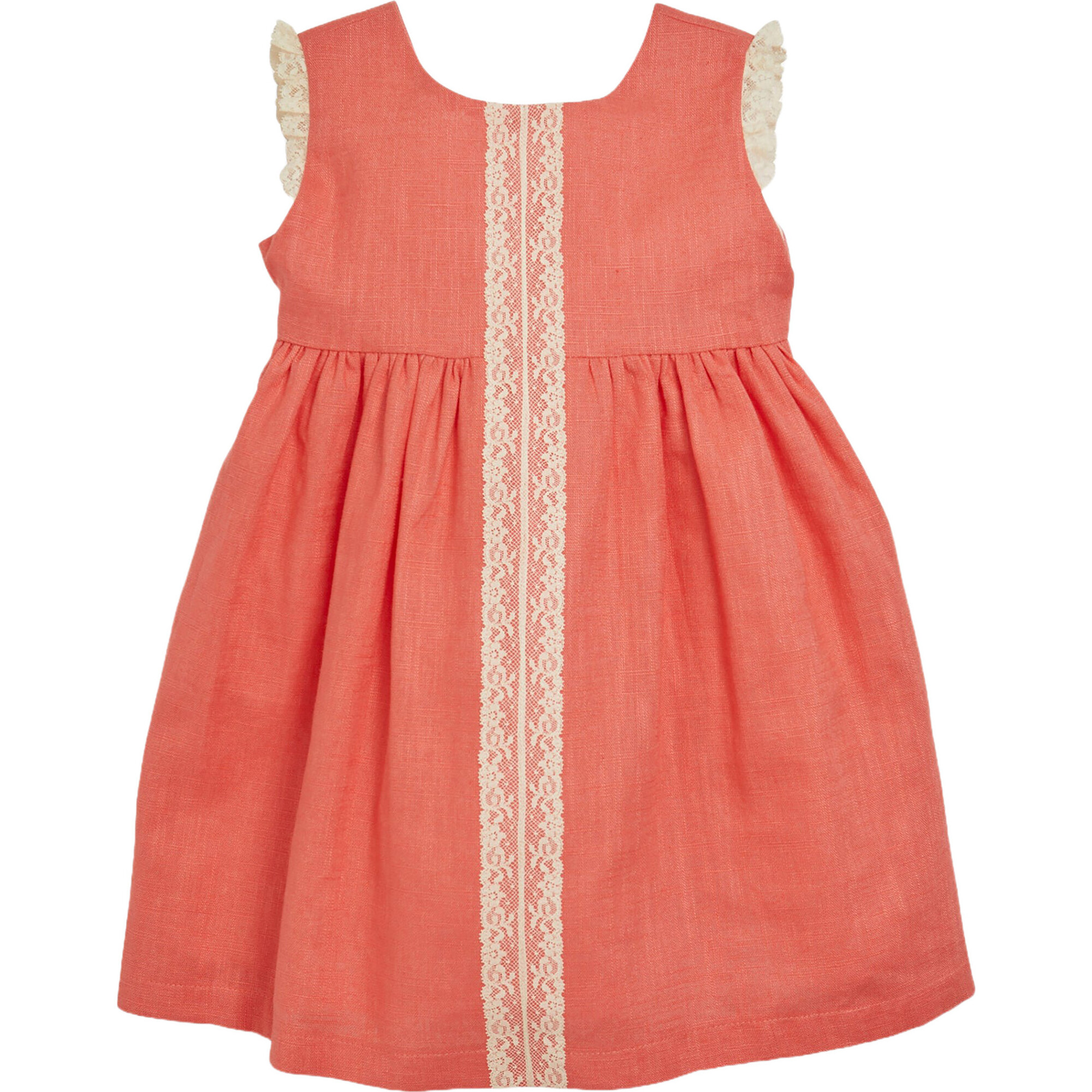 Eloise Dress Coral - Dresses - 1