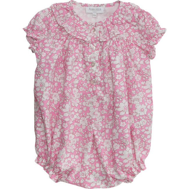 Arabelle Romper  Betsy Boo Pink Liberty