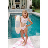 Brandy Wildflower Windowpane 2-Piece Swimsuit, Wilmington Pink - Two Pieces - 4