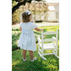Kelli Windowpane Dress, Woodford Blue - Dresses - 4