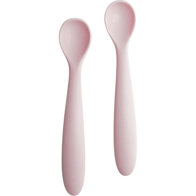 Silicone Flexible Spoon Set, Pink