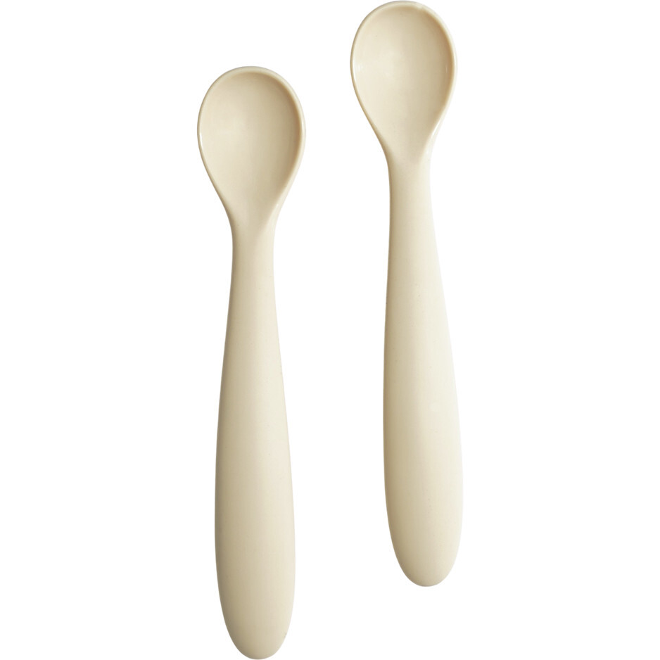 Silicone Flexible Spoon Set, Sand - Food Storage - 1
