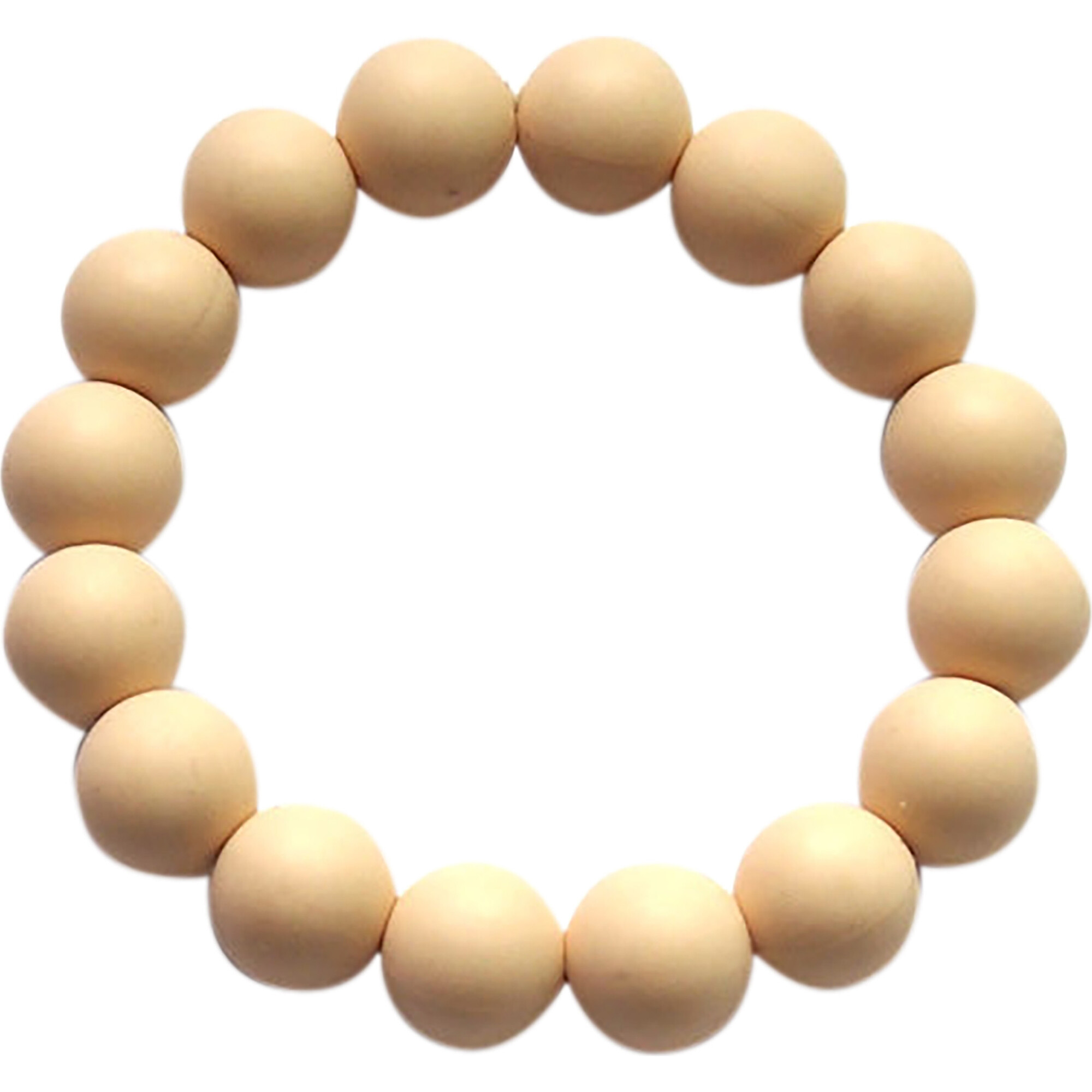 Silicone Beads Bracelet, Sand - Teethers - 1