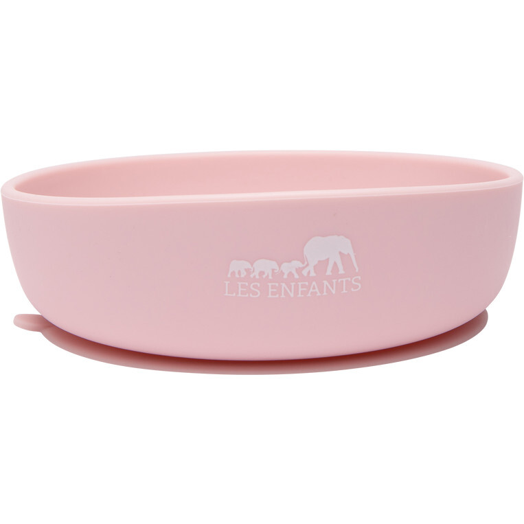 Silicon Suction Plate Bowl, Pink - Food Storage - 1
