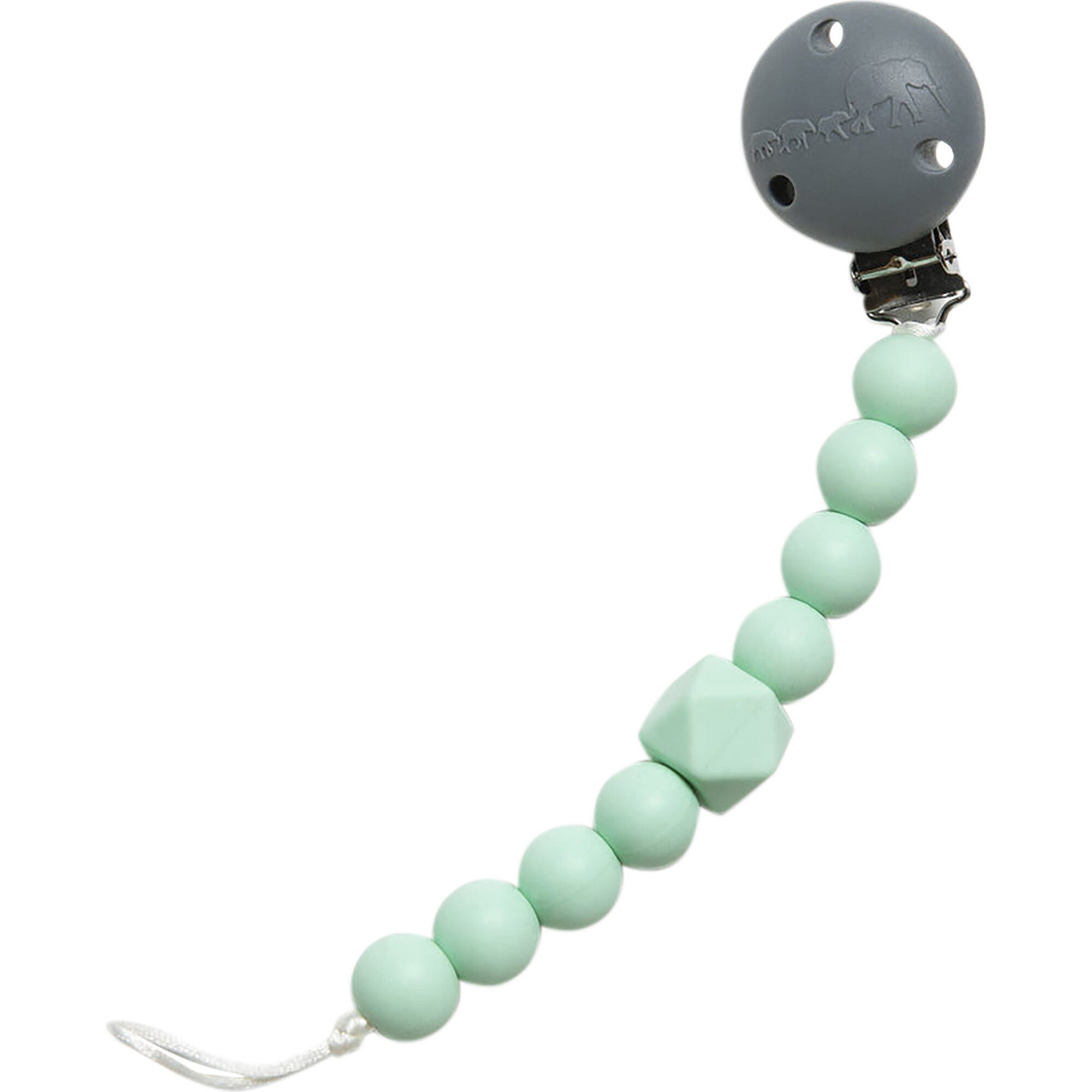 Chewy Pacifier Clip, Green - Pacifiers - 1