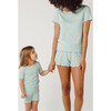 Girls Pima Hibiscus Ditsy Shirt & Short Pajamas Set - Pajamas - 5