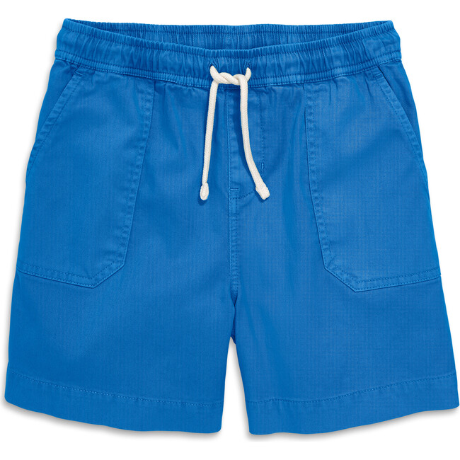 Garment Dyed Stretch Chino Pocket Short, Blueberry