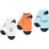 Ankle Sock 3-Pack In Backyard Mix, Sun Block Mix - Socks - 4
