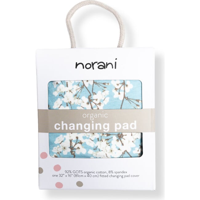 Print Organic Changing Pad Cover, Cherry Blossoms - Changing Pads - 3