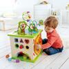 Country Critters 5-Sided Wooden Play Cube for Toddlers - Puzzles - 2