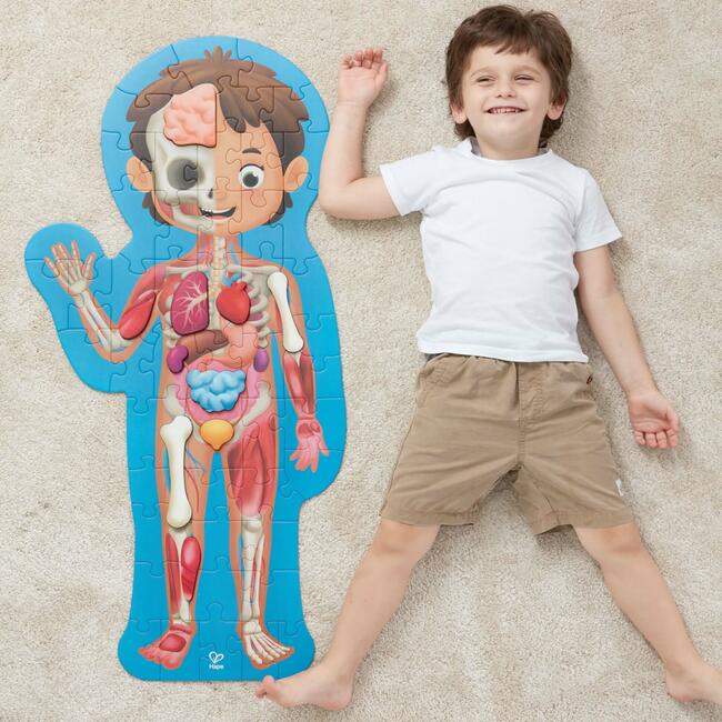 Human Body Jigsaw Puzzle, 60 Oversized Pieces - Puzzles - 2