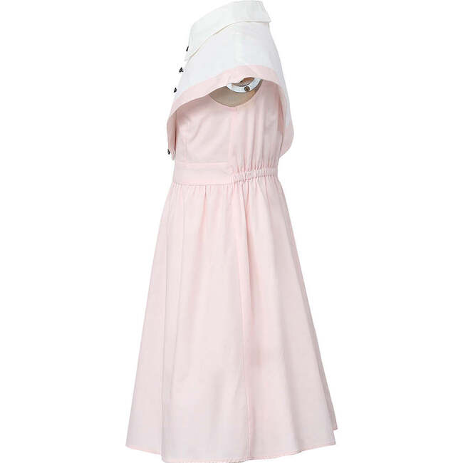 Stella dress , blush pink/ivory - Dresses - 2