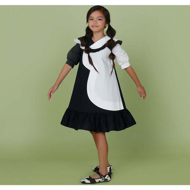 Lily dress , black/off-white - Dresses - 3