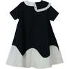 Lola dress , black/off-white - Dresses - 2