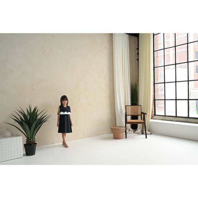 Lucy dress , black/off-white - Dresses - 3