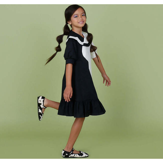 Lily dress , black/off-white - Dresses - 4