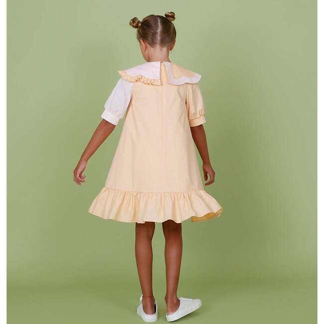 Lily dress , cantaloupe/blush pink - Dresses - 5