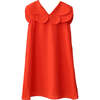Hannah dress , scarlet orange - Dresses - 1 - thumbnail