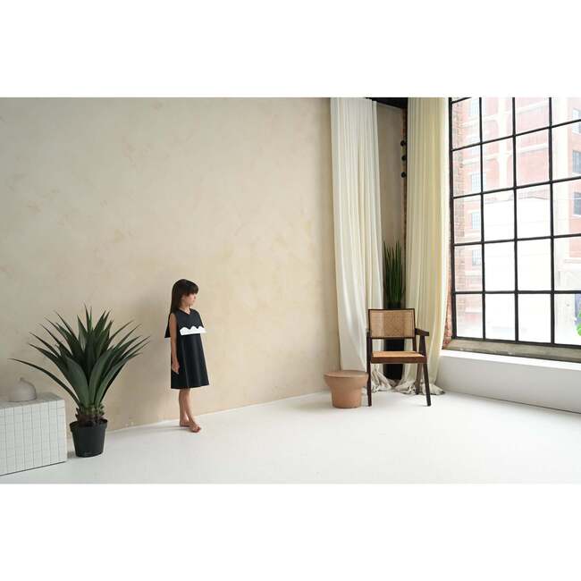 Lucy dress , black/off-white - Dresses - 4