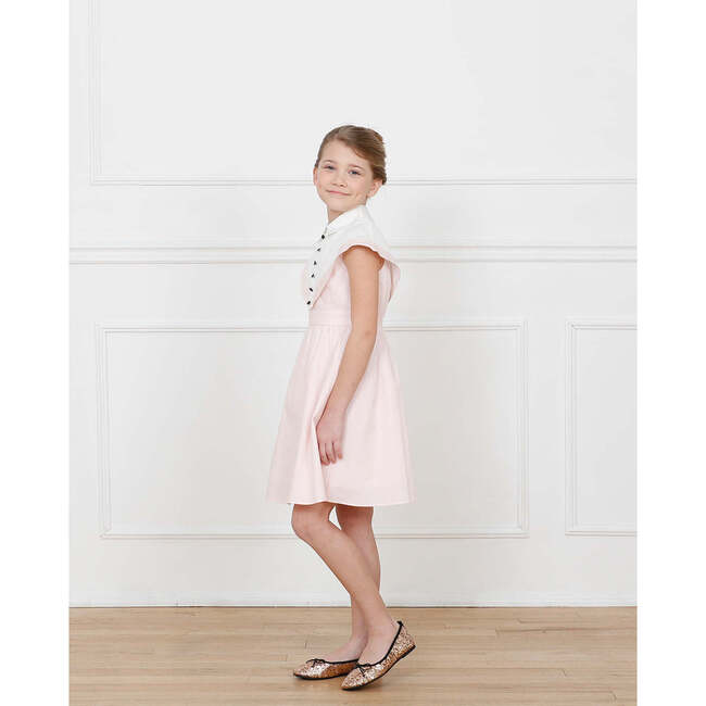 Stella dress , blush pink/ivory - Dresses - 7