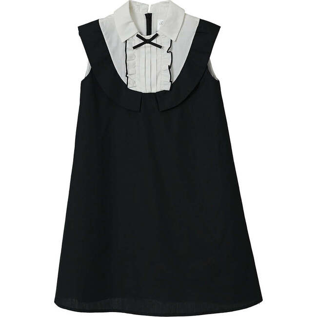 Audrey dress , black/off-white