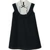 Audrey dress , black/off-white - Dresses - 1 - thumbnail