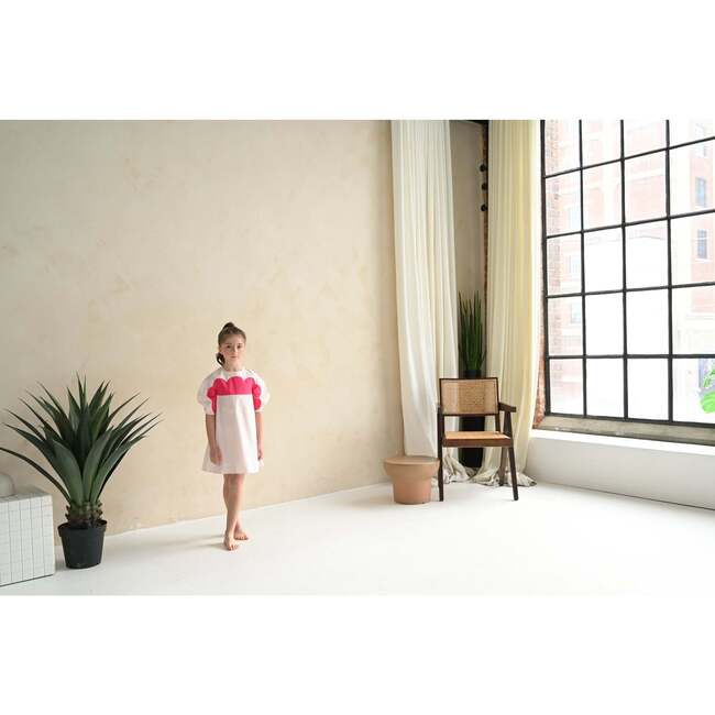 Daisy dress , blush pink/hot pink - Dresses - 3