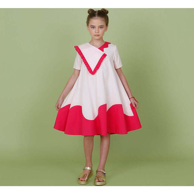 Lola dress , black/off-white - Dresses - 7