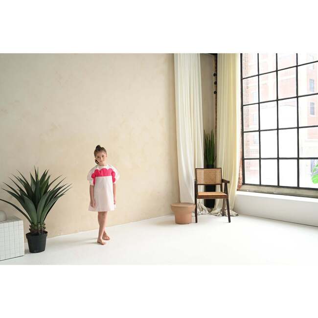 Daisy dress , blush pink/hot pink - Dresses - 4
