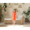 Hannah dress , scarlet orange - Dresses - 5