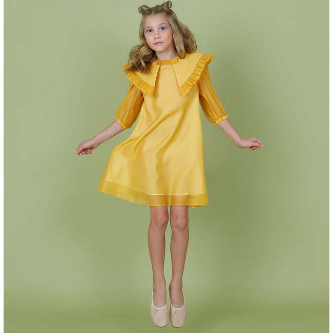 Avery dress , marigold organza - Dresses - 4