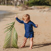Ray UPF 50+ Swim Shorts, Navy - Swim Trunks - 2