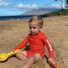 Ray UPF 50+ Swim Shorts, Red - Swim Trunks - 2