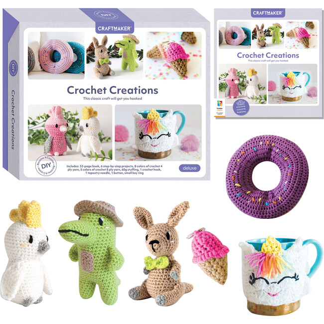 Craft Maker: Crochet Creations Kit - Activities - 2