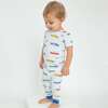 MUSCLE CARS LOUNGE WEAR SET, Blue - Mixed Apparel Set - 2