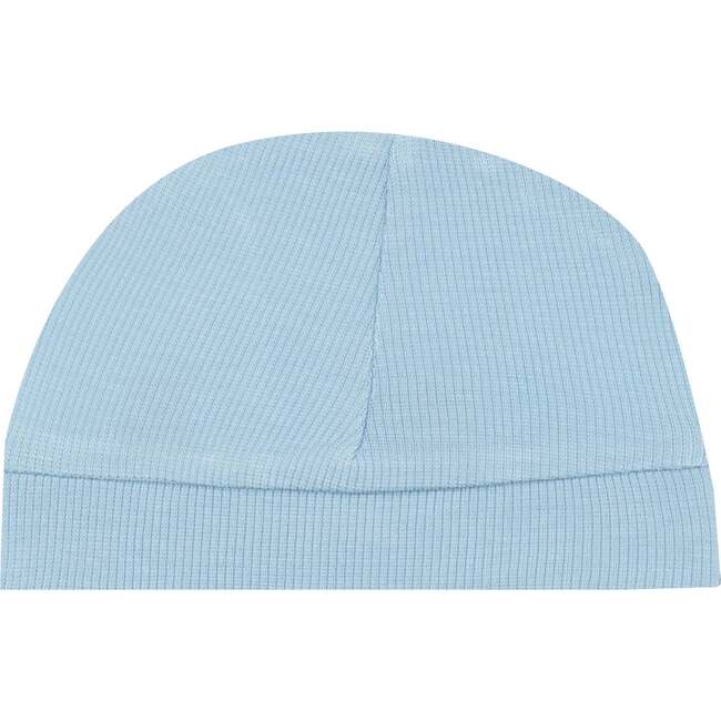 Dream Blue Rib Beanie Hat, Blue